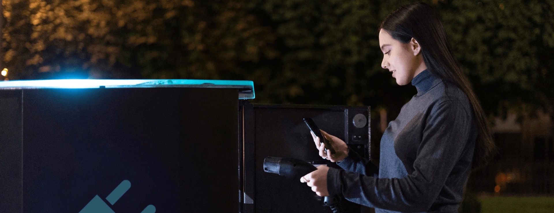 Installation borne de recharge électrique