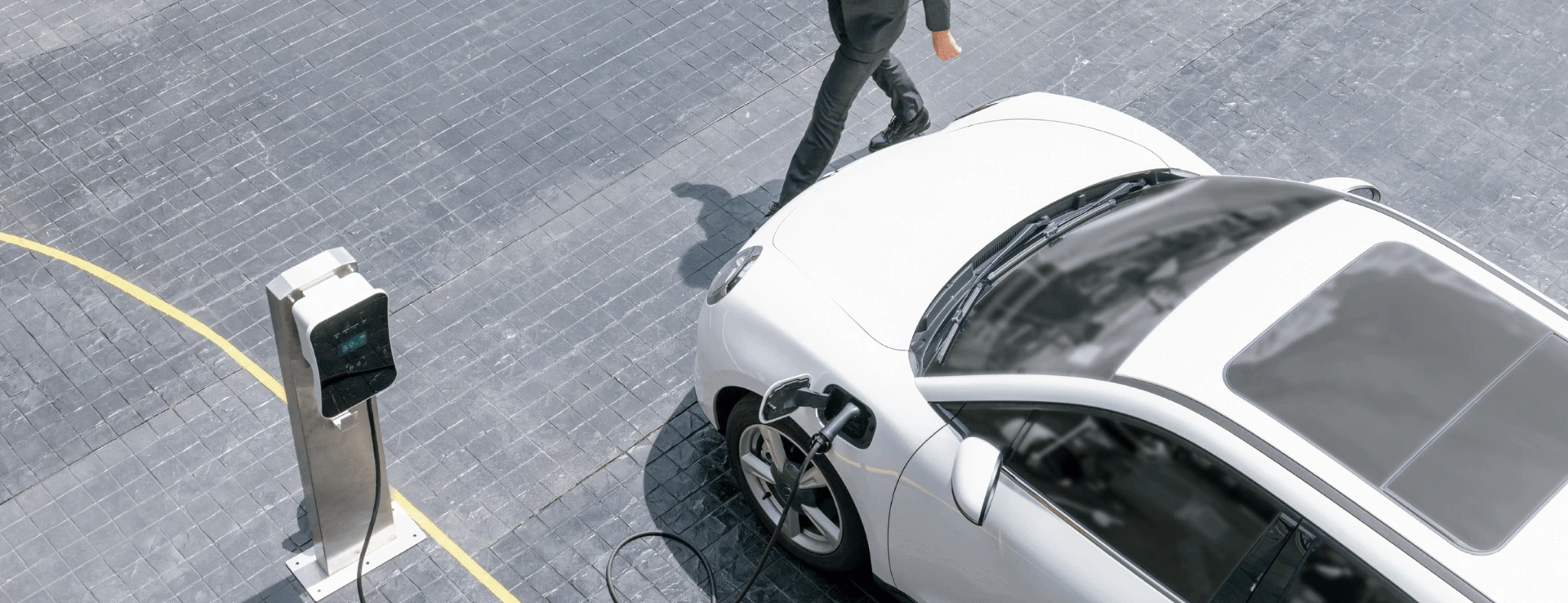 Bornes de recharge parking entreprise